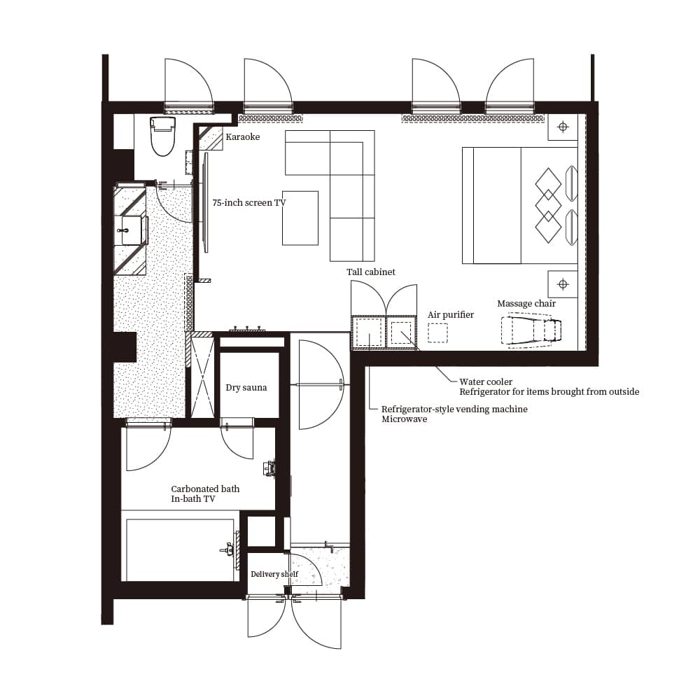 room No.205 Layout