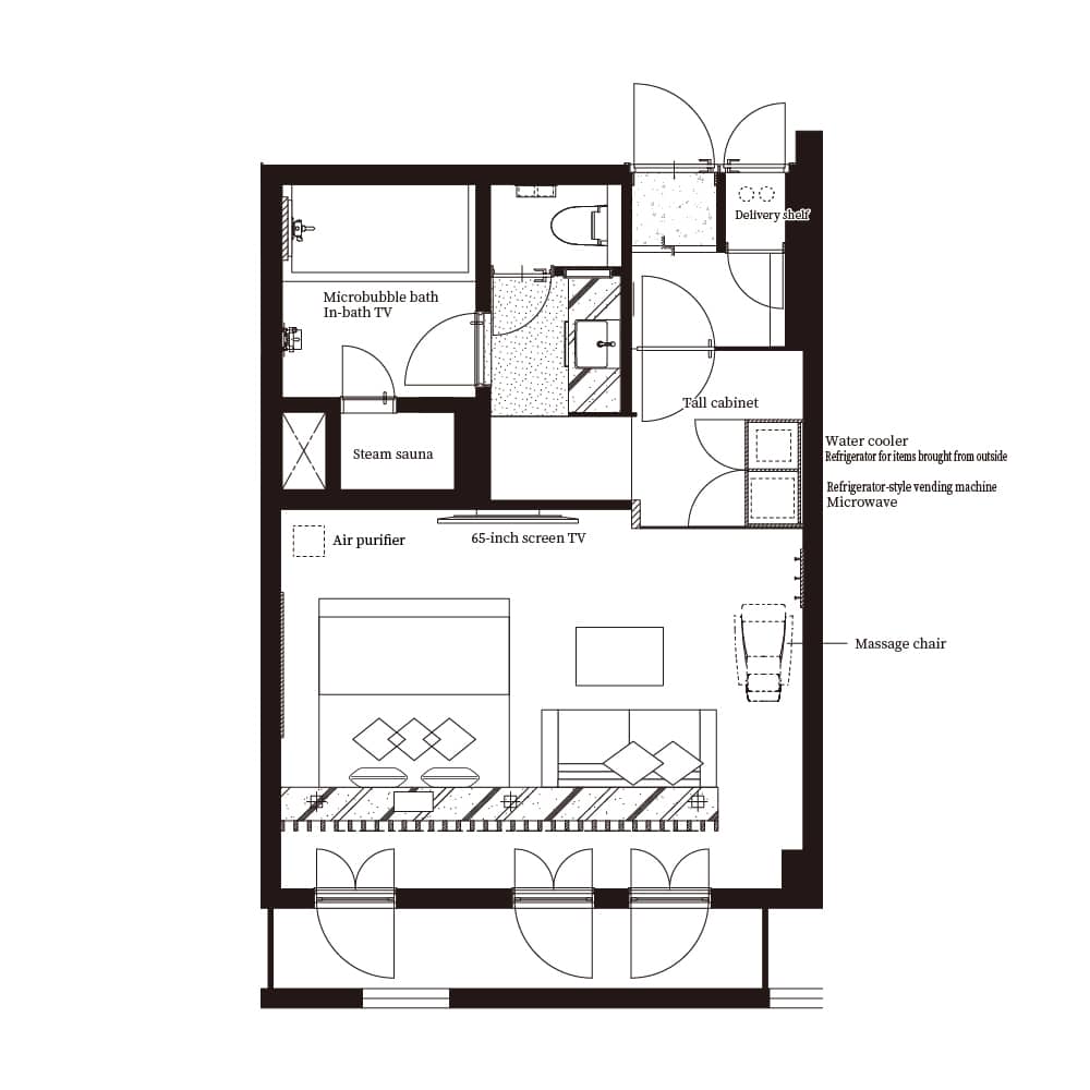 room No.206 Layout