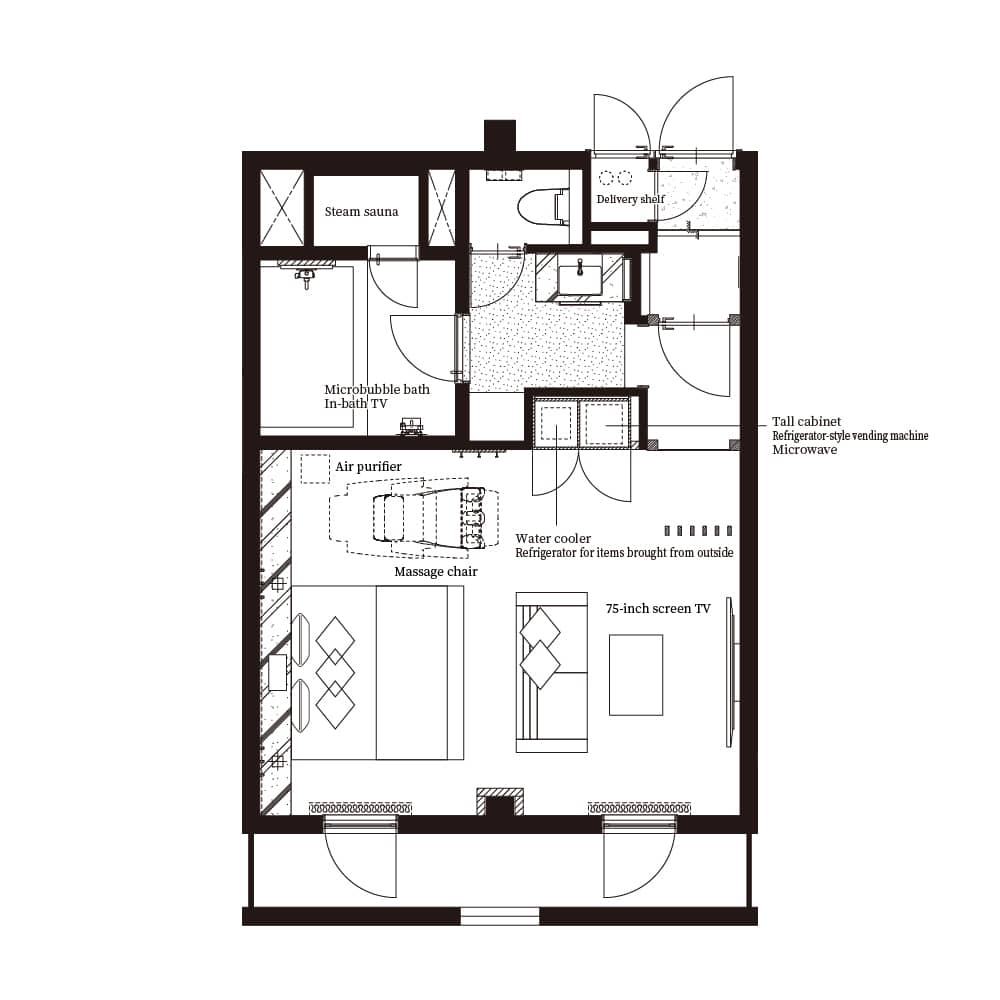 room No.207 Layout