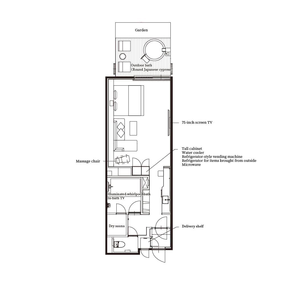 room No.203 Layout