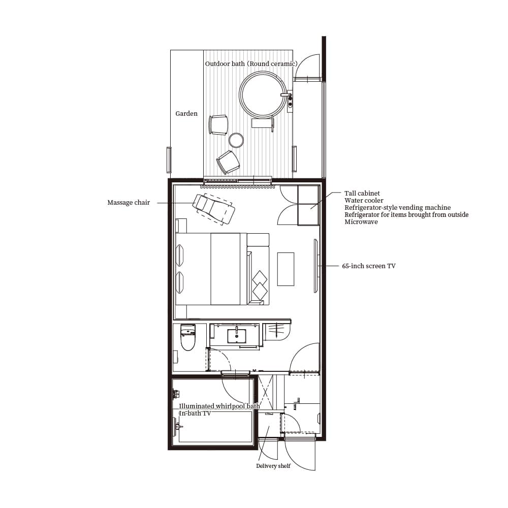 room No.203 Layout