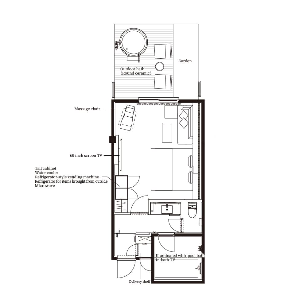 room No.203 Layout