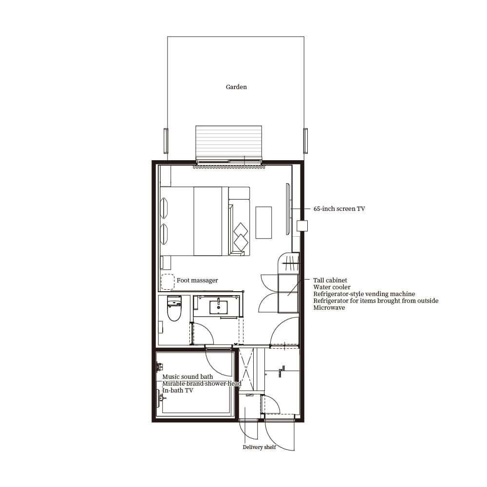 room No.203 Layout