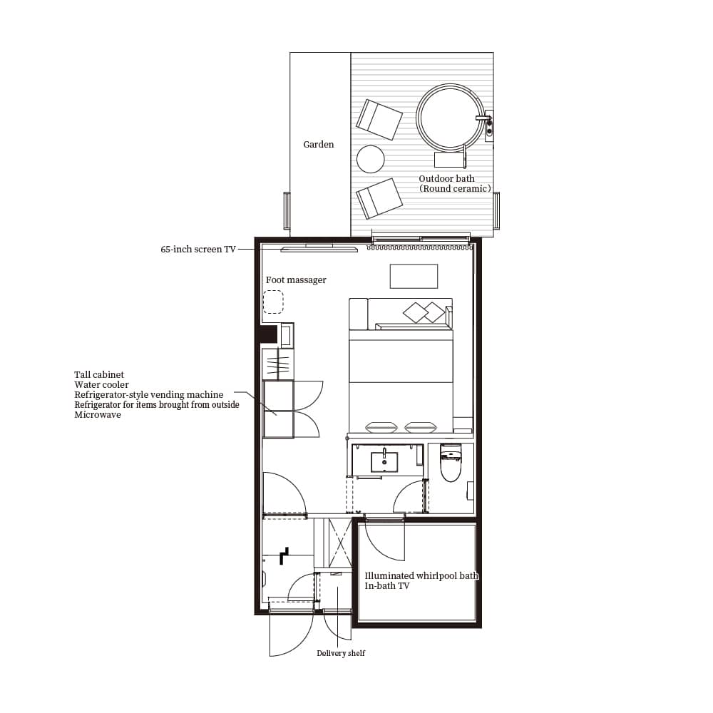 room No.203 Layout