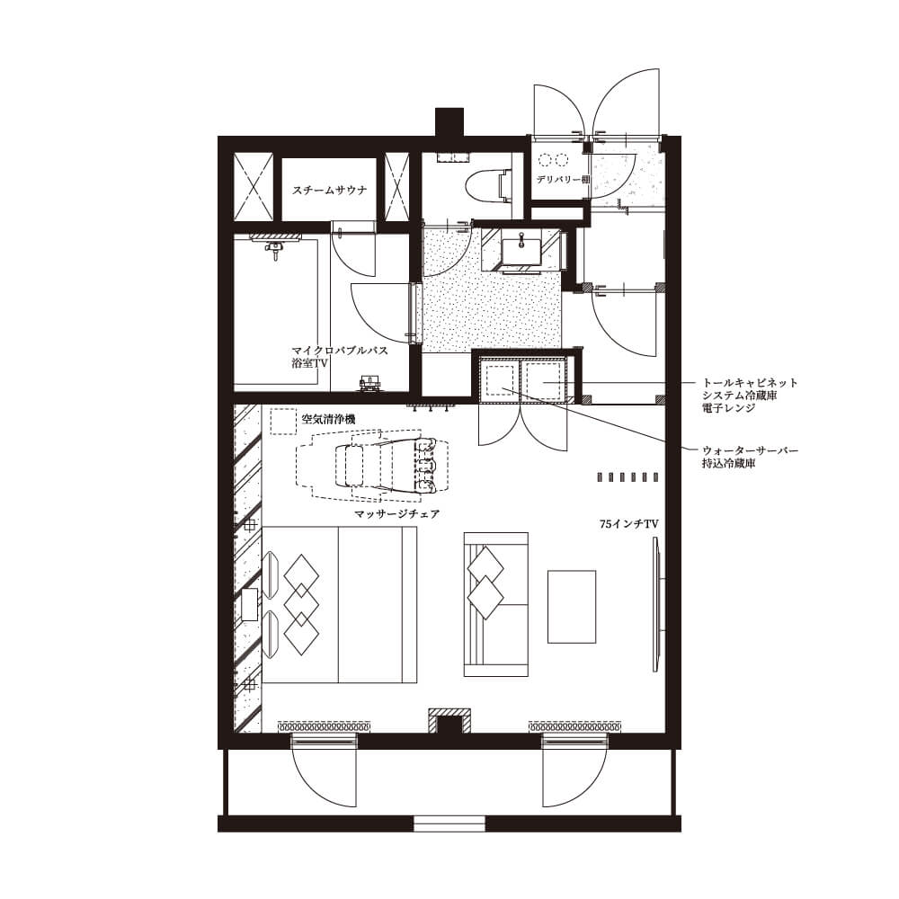 room No.207間取り