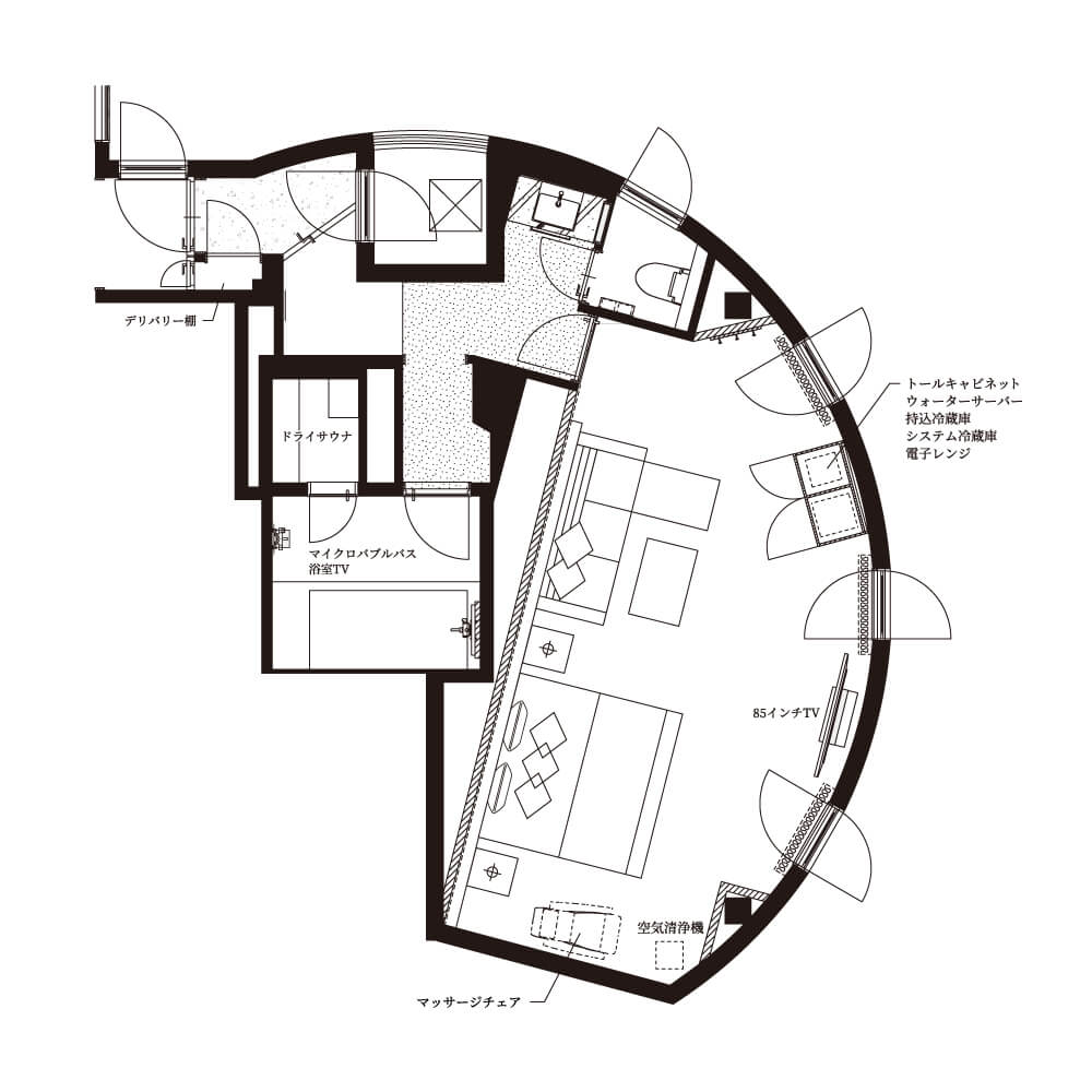 room No.301間取り