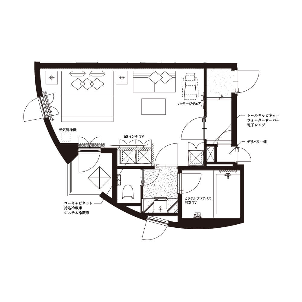 room No.203間取り