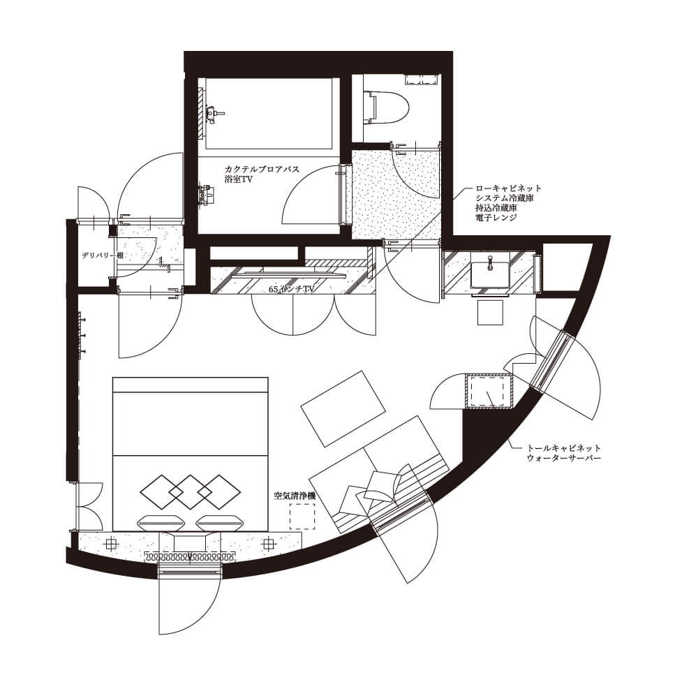 room No.203間取り