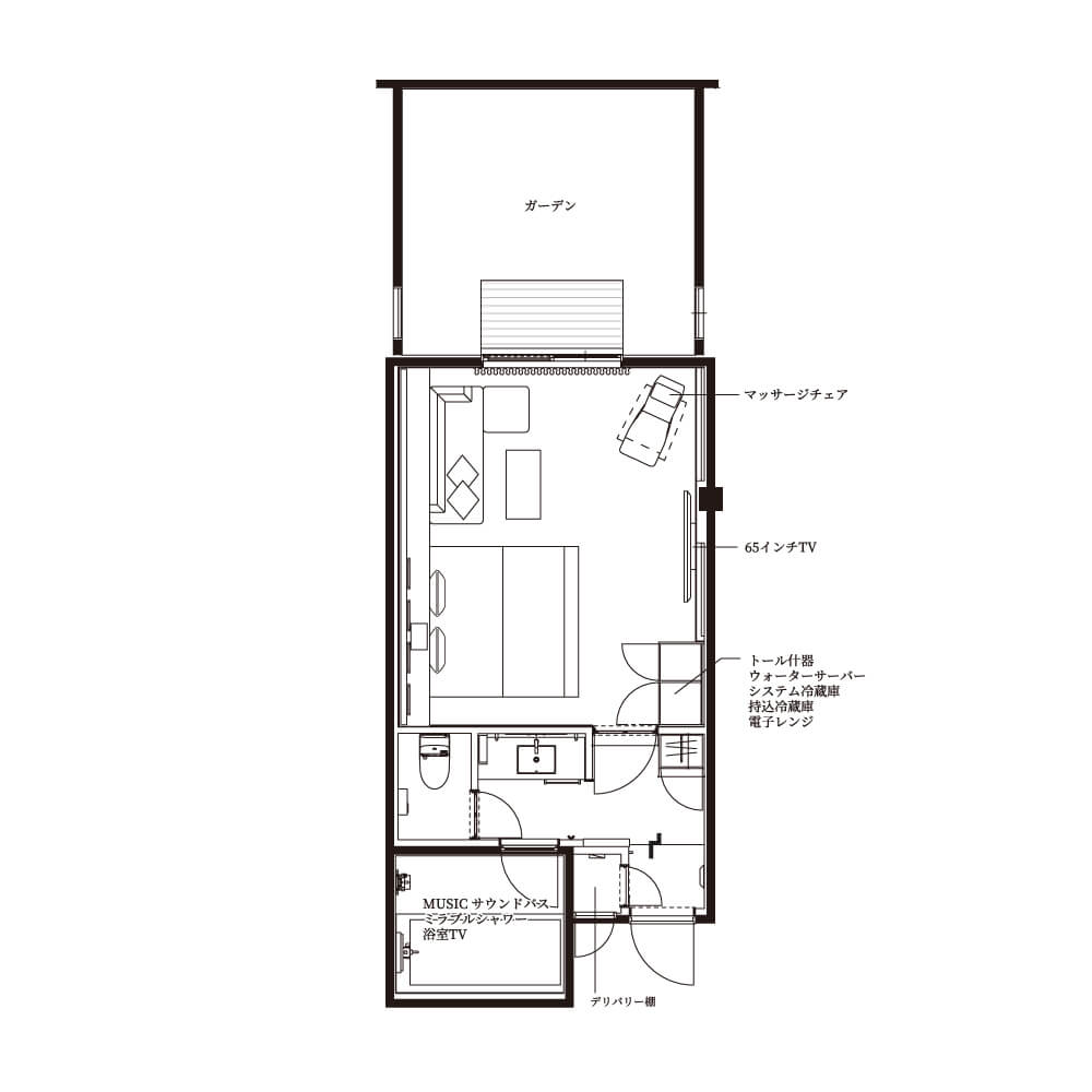 room No.203間取り