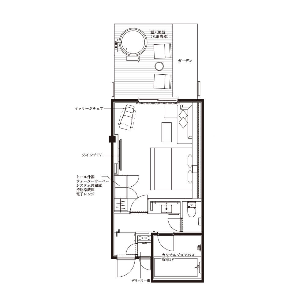 room No.203間取り